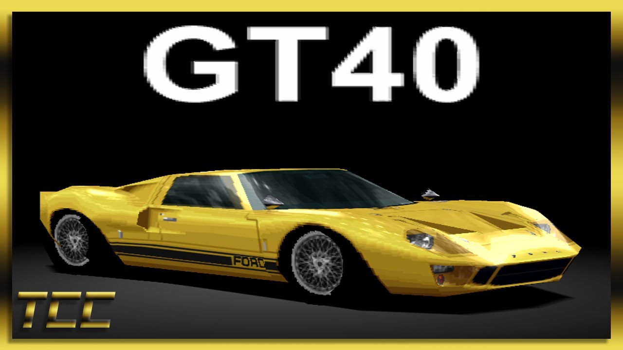 Gran Turismo 2 60 FPS S-2 Ford GT40 305 cv @ Seattle Circuit Full Course 