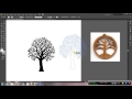 Laser Cut Tree Pendant - Place and Trace