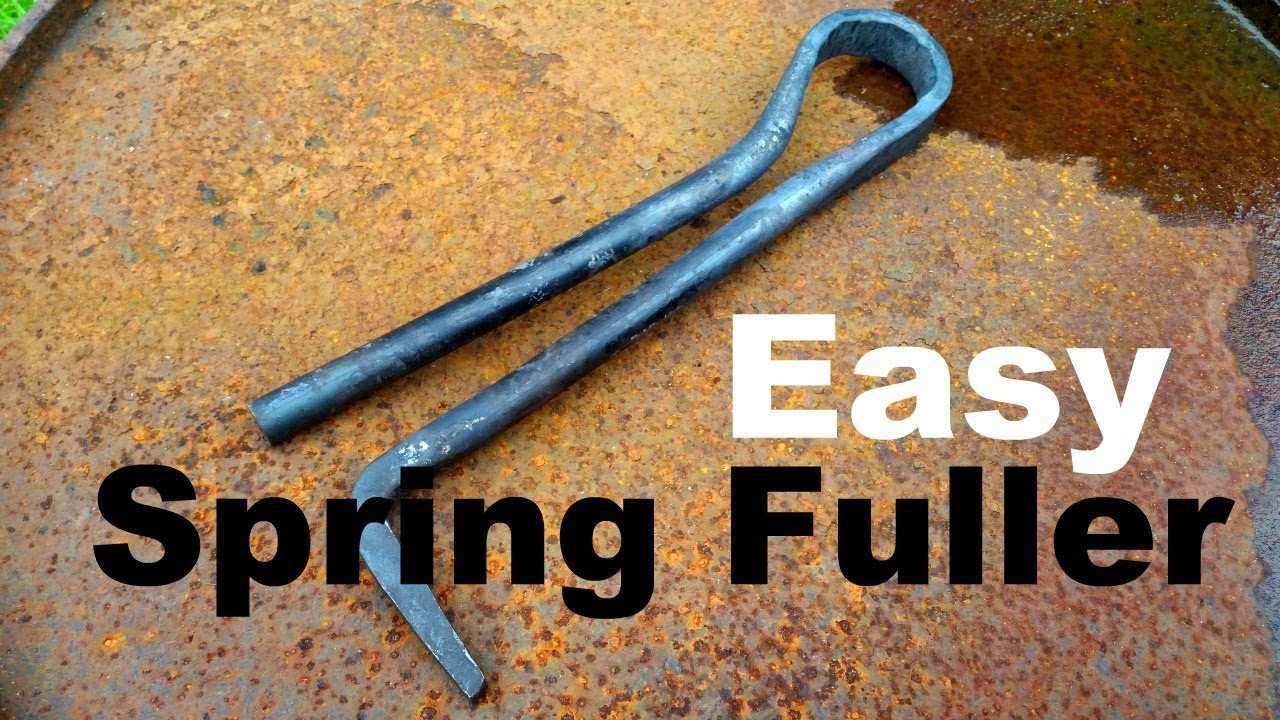Making a easy and quick Spring Fuller Hardy Tool - YouTube