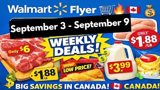 Walmart Weekly Flyer September 3 - September 9