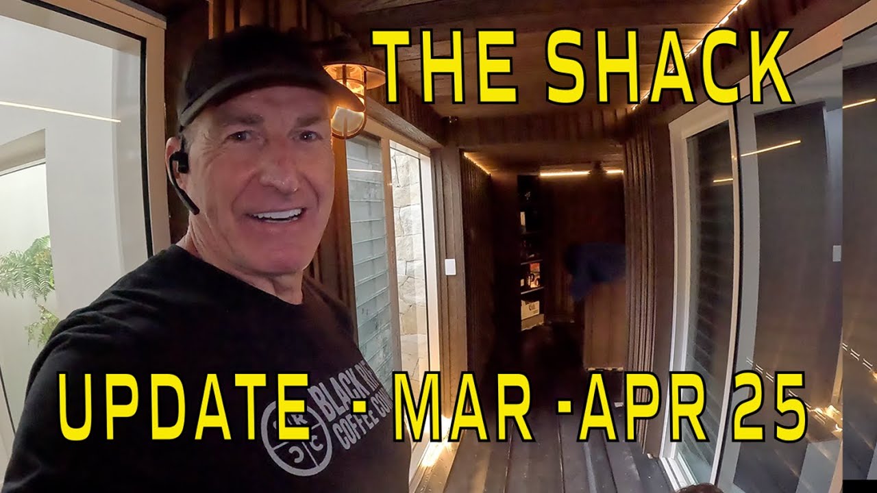 The SHACK - Update Mar - Apr 25 - Entry Arbour, Cyclone Flood Damage, Wine cellar - misc stuff