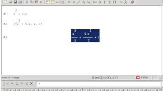 09 Tutorial Derive 6. Integrating Net Worth