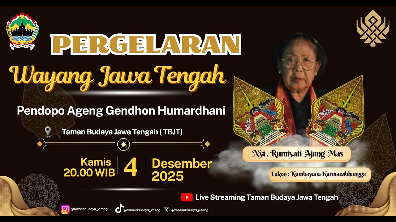 Pergelaran Wayang Jawa Tengah