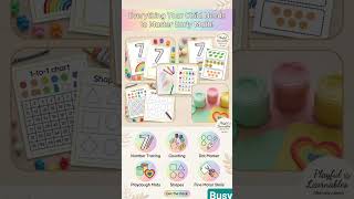 Make Math Fun for Kids 🎉 Ultimate Preschool & Kindergarten Math Activities Printable #shorts