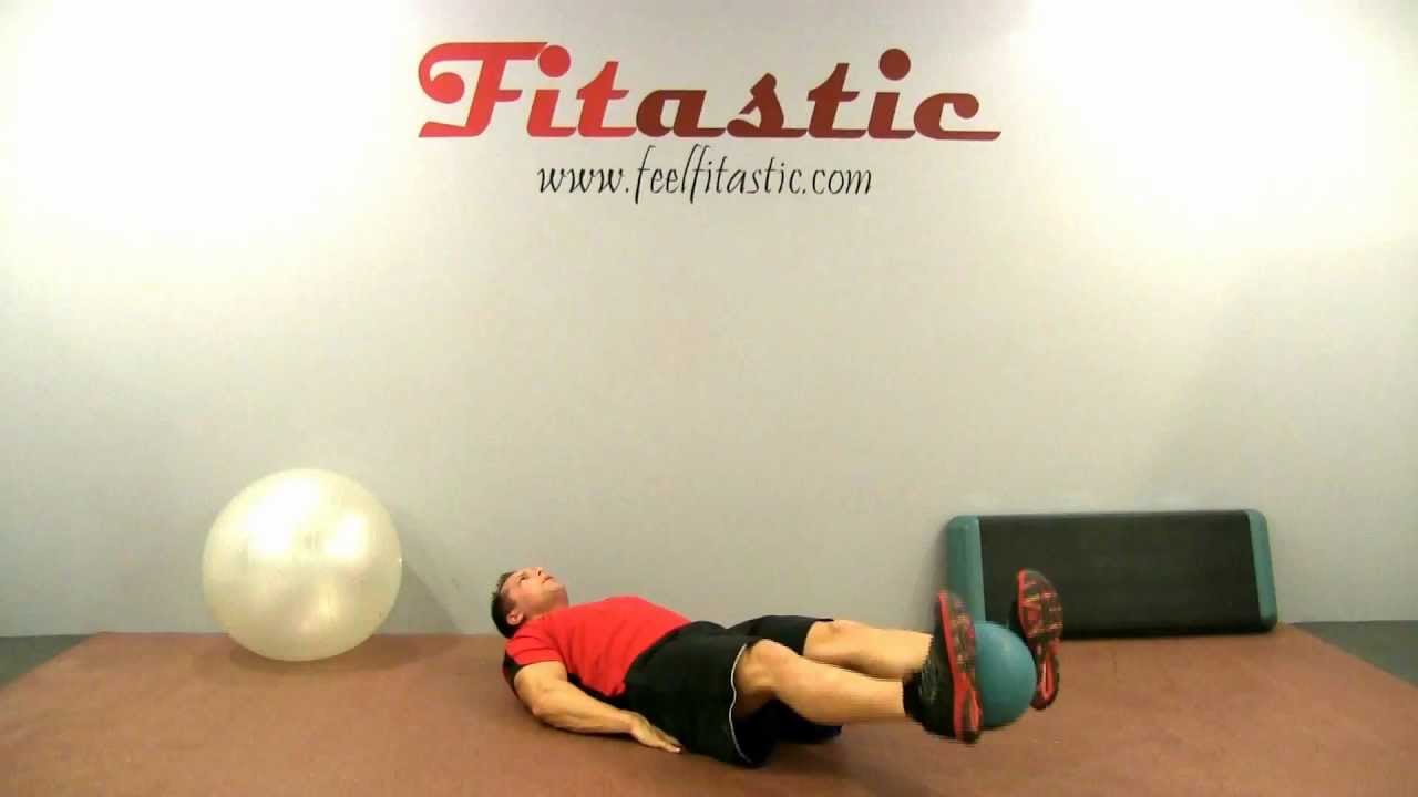 Medicine Ball Lower Leg Lift YouTube