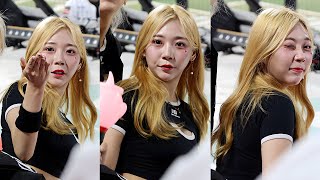 [4k] 조예린은 대체 누굴 가리킨것일까? 윙크는 왜 한거지? 사람 마음 떨리게 | CHO Ye-Rin CheerLeader (24.04.25)