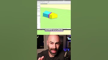 Quick 3D Parti Diagrams in Revit  #shorts