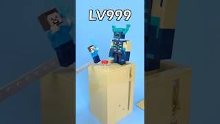 LV1 vs LV999 Monster #lego #minecraft