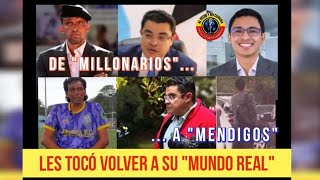 DE "MILLONARIOS" A "MENDIGOS": LES TOCÓ VOLVER A SU MUNDO REAL