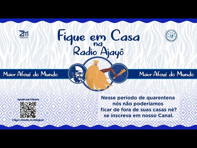 Radio Ajayô - Filhos de Gandhy OFICIAL #fiqueemcasa #comigo class=