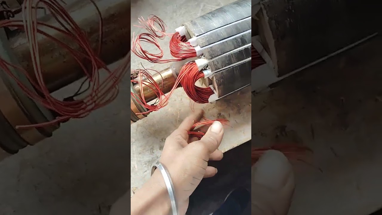 9kv alternator armature winding || single phase 220 voltage 