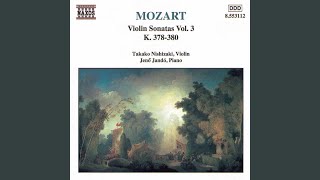 Violin Sonata No. 27 in G Major, K. 379: II. Theme and Variations: Andantino cantabile - Takako Nishizaki, Jeno Jando & Wolfgang Amadeus Mozart