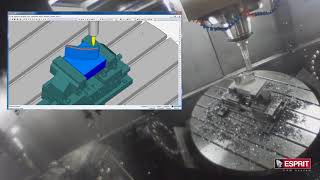 ESPRIT CAM | Axile 5x Spiral Finishing