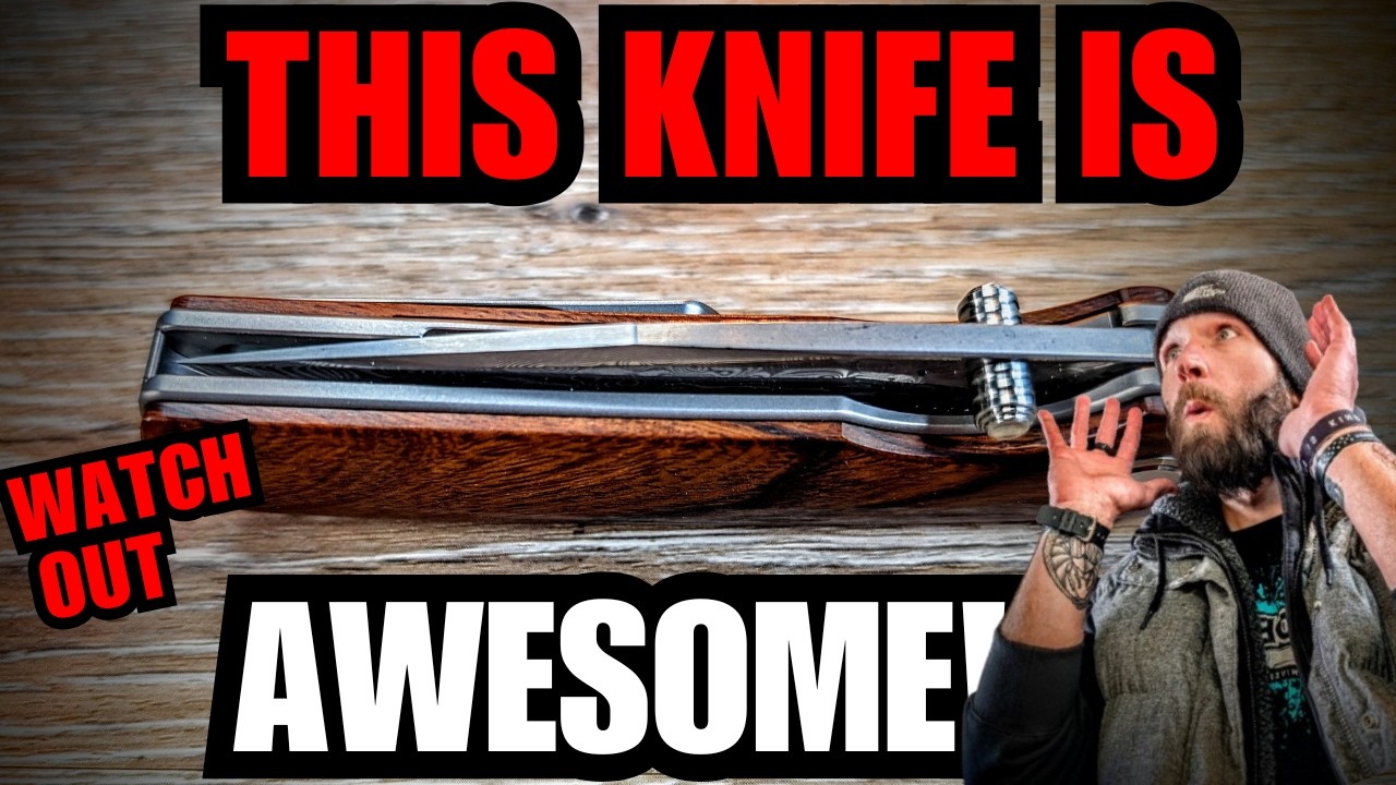Это самый крутой джентльменский нож 2025 года? Я не могу перестать носить его с собой | Olitans M070