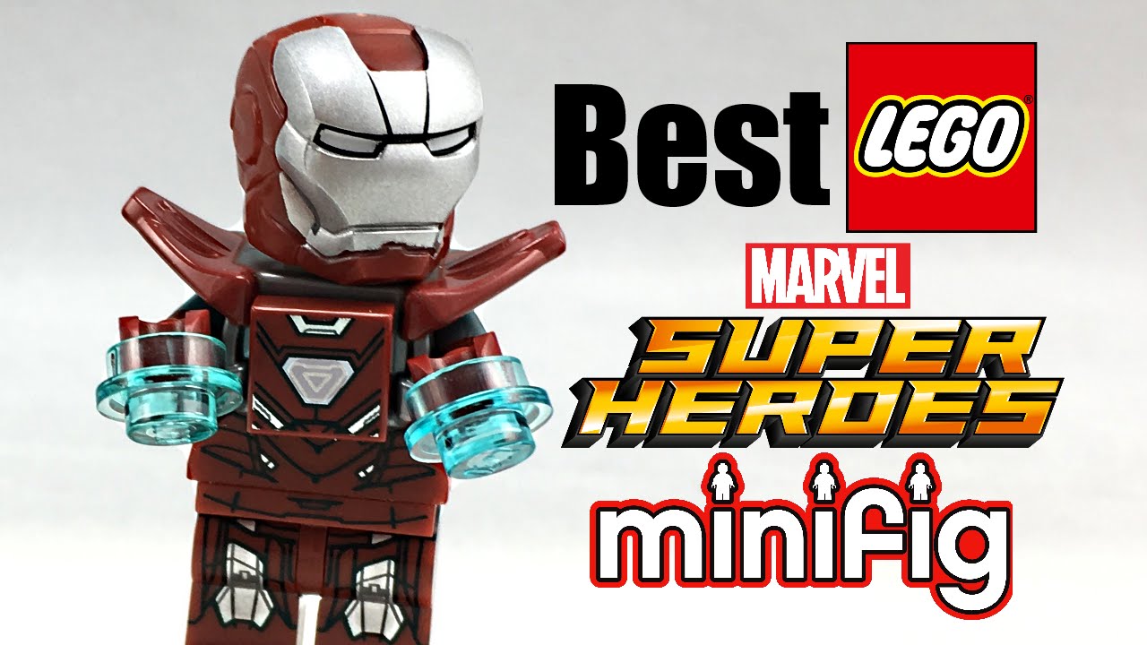 SH612 Details about   Lego Marvel Minifigure IRON MAN Silver Hexagon