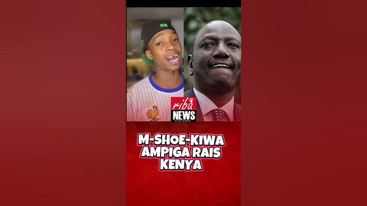 RUTO APIGWA NA KIATU MIGORI