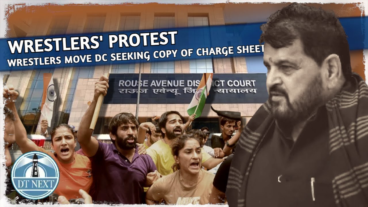 Wrestlers move Delhi court seeking copy of charge sheet filed against Brij Singh | Dt Next