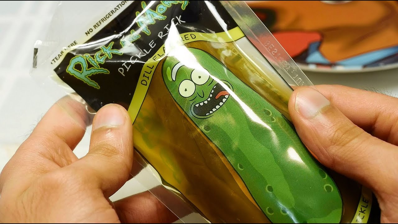 Pickle Rick Pickle In A Pouch Taste Test Review. [Rick & Morty X Sir