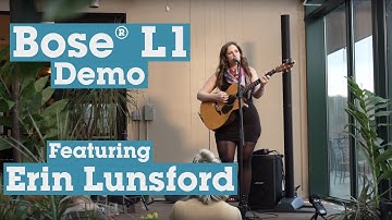 Bose® L1 Model II line array PA system product demo | Crutchfield video