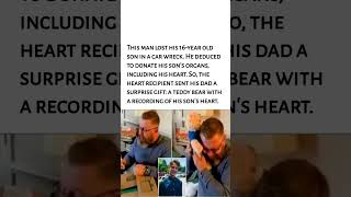 Heart Recipient Surprises Grieving Father With Late Son’s Heartbeat 😭❤️