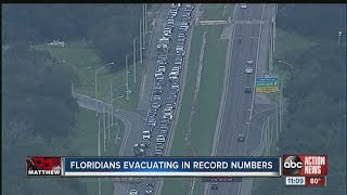 Families evacuate inland as Hurricane Matthew approaches