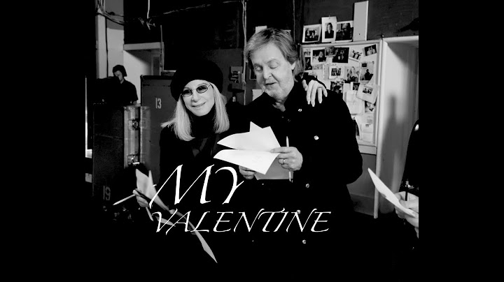 Barbra Streisand - My Valentine With Paul McCartney (Music Video 2025 )