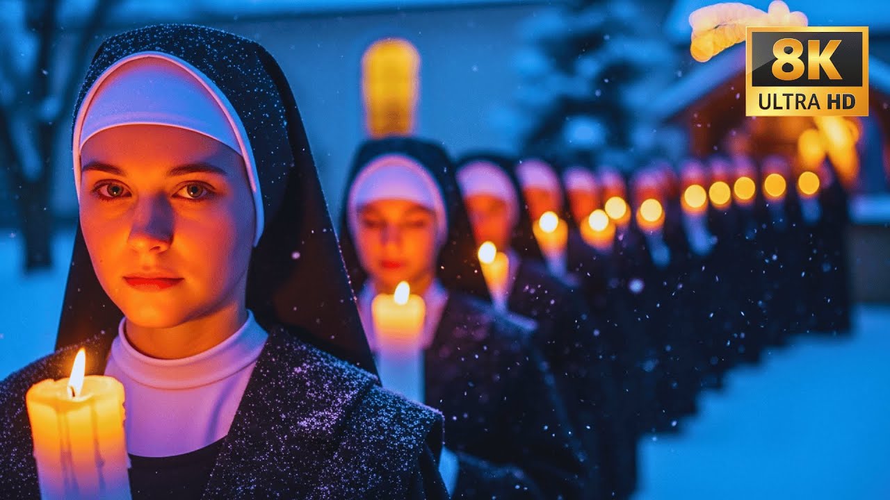 Silent Moon Over the Abbey - Gregorian Chants for Restful Sleep  Soul