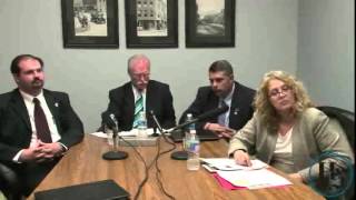 Candidates for the 52nd legislative district meet with Herald-Standard editorial board