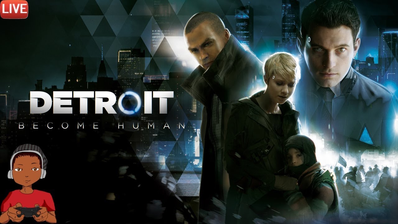 ViewtifulTV LIVE STREAMING: DETROIT BECOME HUMAN BLIND PLAYTHROUGH #1 (sorta)