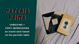 MATERIA PRIMA: an UUSI oracle deck walkthrough