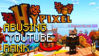 I Got Hypixel YouTube Rank... So I Abused It
