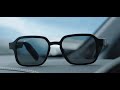 XO E13 MSI SMART AUDIO GLASSES, ΜΑΥΡΟ