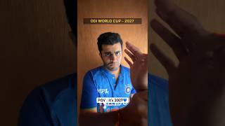 POV : It’s 2027? | Yash Lalwani shorts bleedblue worldcup2023
