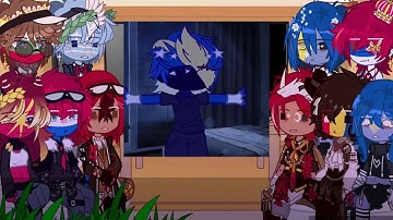 Countryhumans react to / gacha / countryhumans/ warning: Ships and angst