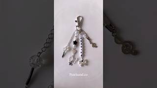 Keychain #smallbusiness #beadedjewelry #keychain #keychains #beadedkeychains #lanyard #beads #cute