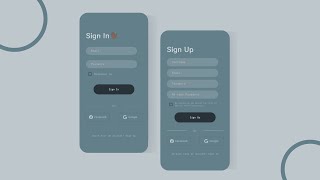 Flutter UI - Modern Authentication App | Speed Code