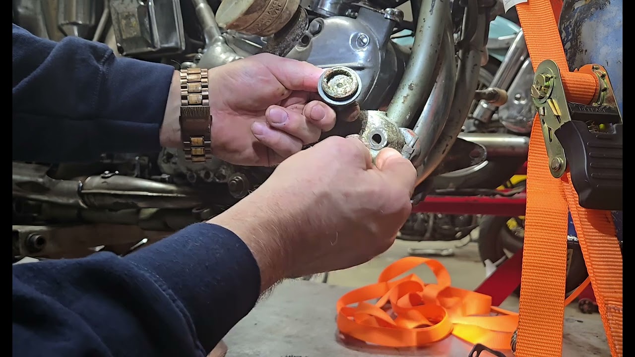 Переборка главного заднего тормозного цилиндра Harley Panhead Wagner Lockeed (часть №1) @SilverNu...