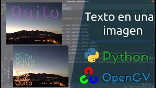 How to add text to an image | Python - openCV (putText)