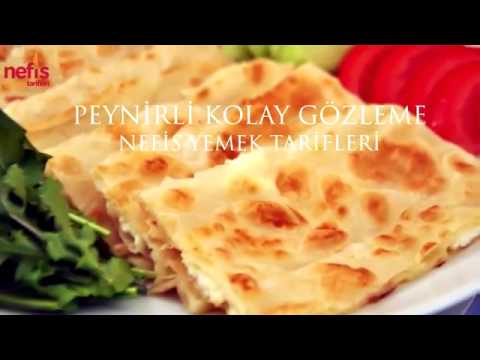 Peynirli Gözleme Tarifi, kolay ve pratik (Enfes Yemek Tarifleri)