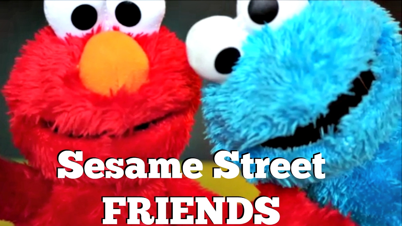 Sesame Street Friends Dance and Play with Elmo, Cookie Monster and Big ...