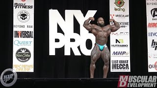 Akim Williams Posing Routine 2Nd 2019 Ifbb New York Pro