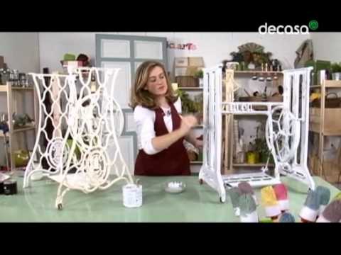 Reciclarte: "una mesa de comedor con una puerta antigua" youtube Creativo Reciclados comedor