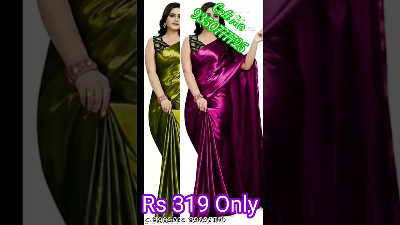 Sana Silk Satin Silk Saree With Blouse 