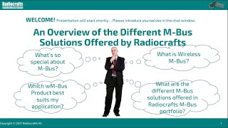 Overview of Radiocrafts World Leading Wireless M-Bus Solutions! screenshot 2