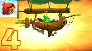 Angry Birds Gameplay Walkthrough Part 4 - Levels 25 - 31 (Boss Fight/New Bird)