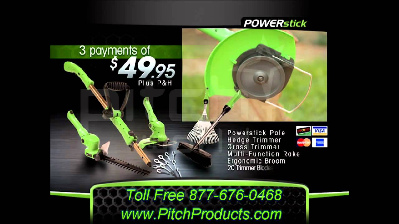 POWERstick Full 4-in-1 Cordless Lawn and Garden System