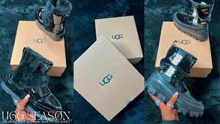 UGG BOOT UNBOXING REVIEW & TRY ON | FT. CLASSIC CHILLAPEAK SHINE