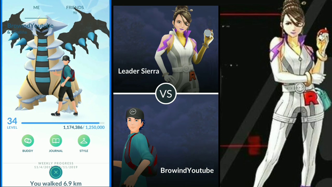 How to Beat Leader Sierra, Team Go Rocket Pokemon GO YouTube