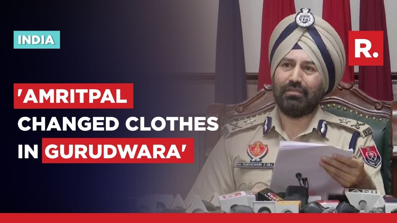 'Car In Which Khalistan Leader Amritpal Singh Fled Recovered': Punjab IGP