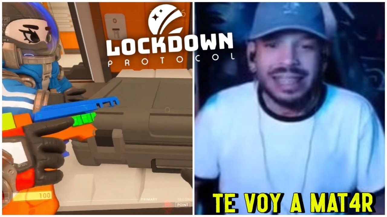 REACCION de LAXXUZ al ver que le ROBAN el ARMA XD LOCKDOWN PROTOCOL